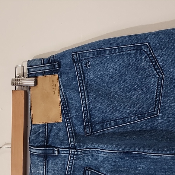 Rag & Bone Clare Slit Denim Skirt - Picture 7 of 13